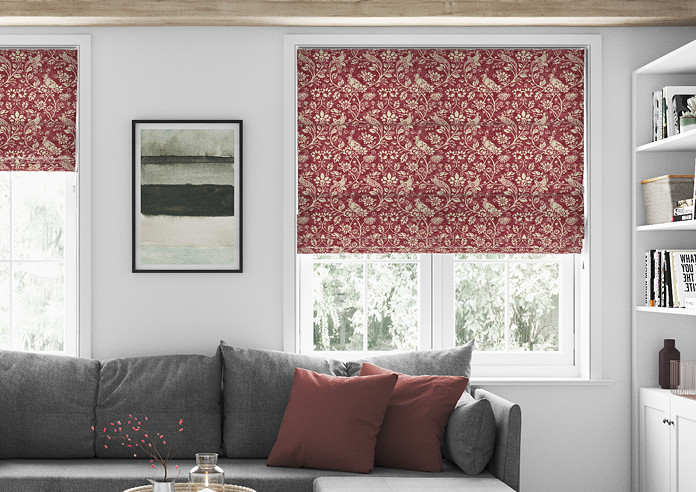 Heathland, Rouge - Roman Blind - Image 3